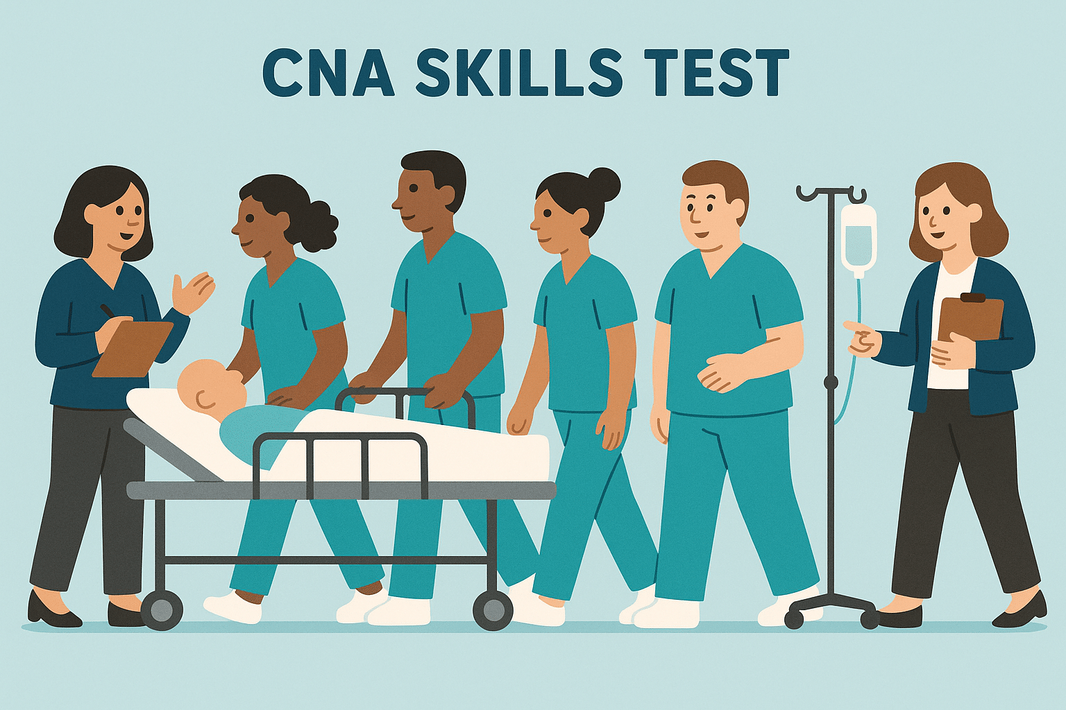 cna skills test